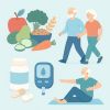 Cukrzyca typu 2 u seniorw – dieta, ruch i leczenie. Jak pomc sobie take w sanatorium?